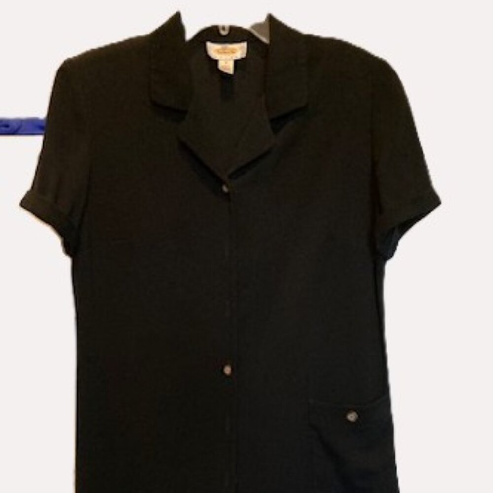 Woman's Talbots button down dress, calf length